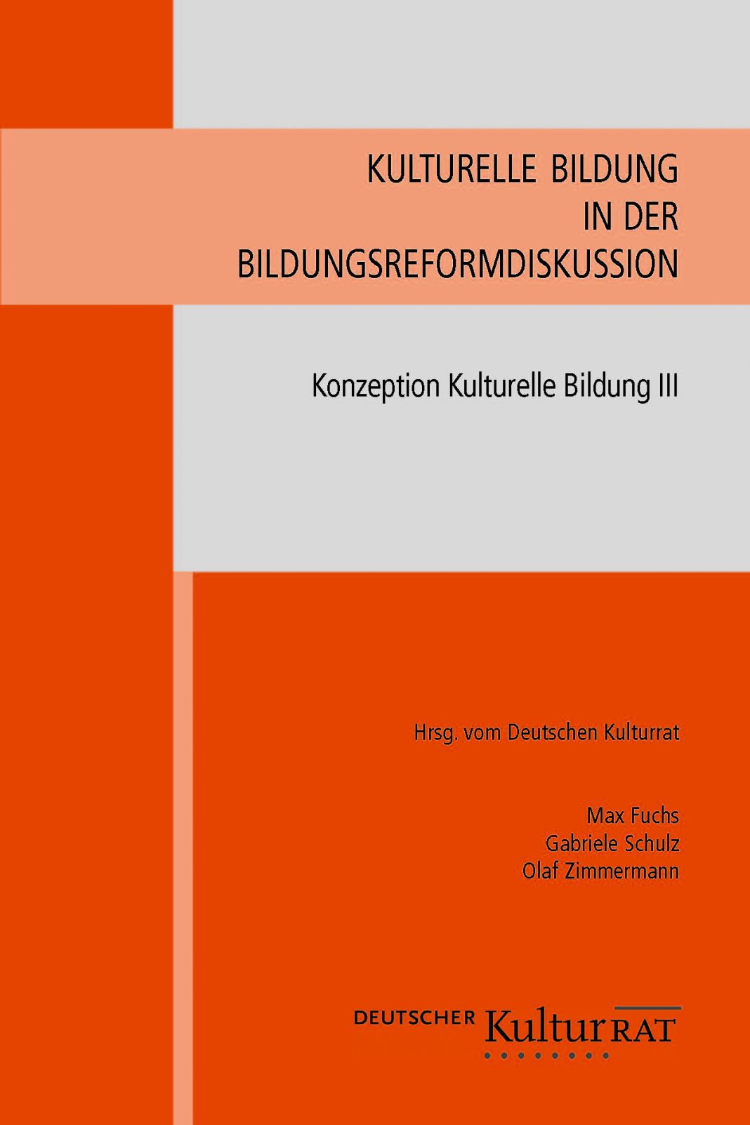 Studie Kulturelle Bildung in der Bildungsreformdiskussion Titel Kulturelle Bildung in der Bildungsreformdiskussion