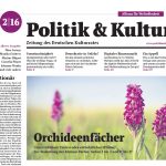 Politik & Kultur 02 2016