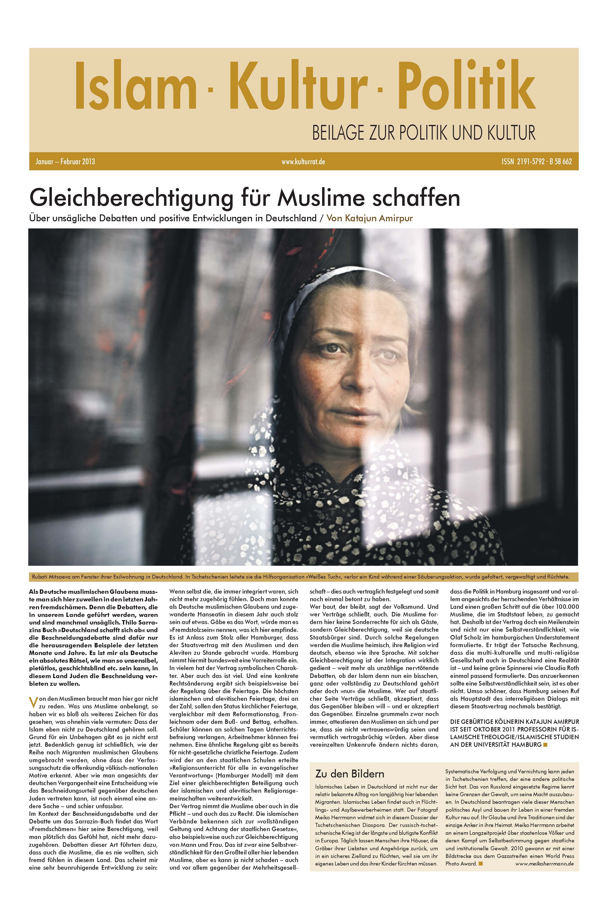 Beilage Islam Kultur Politik Nr. 5