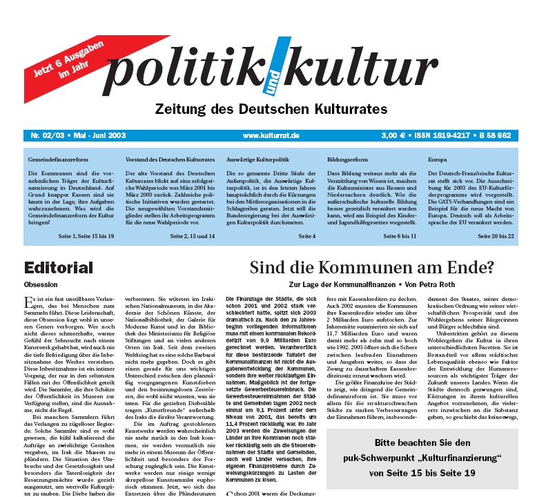 P&K 02_2003 Titel