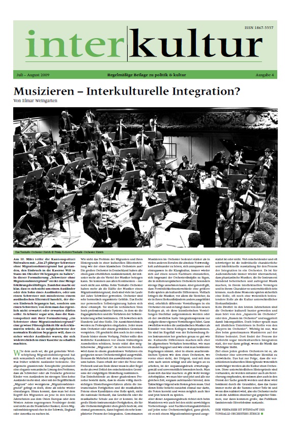 interkultur 4 Titel