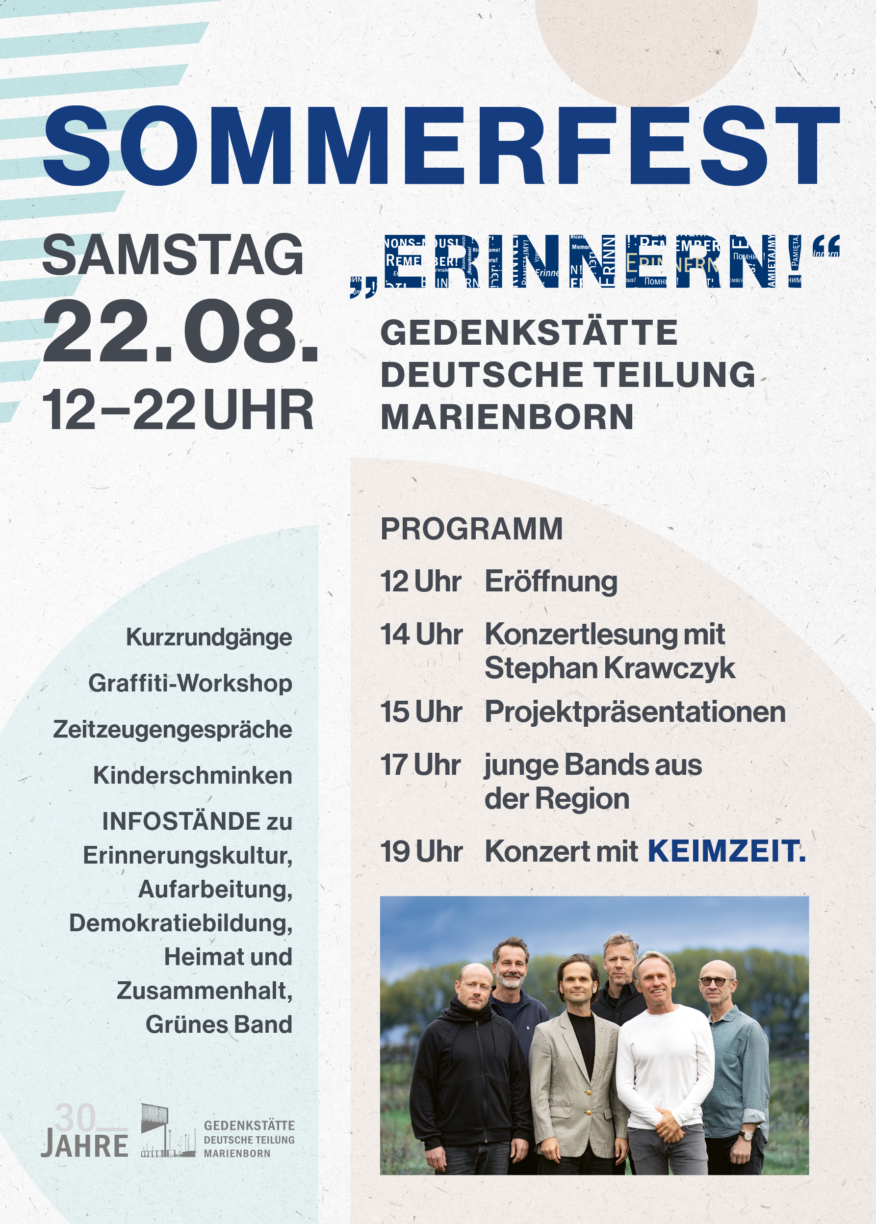 sommerfest grünes band